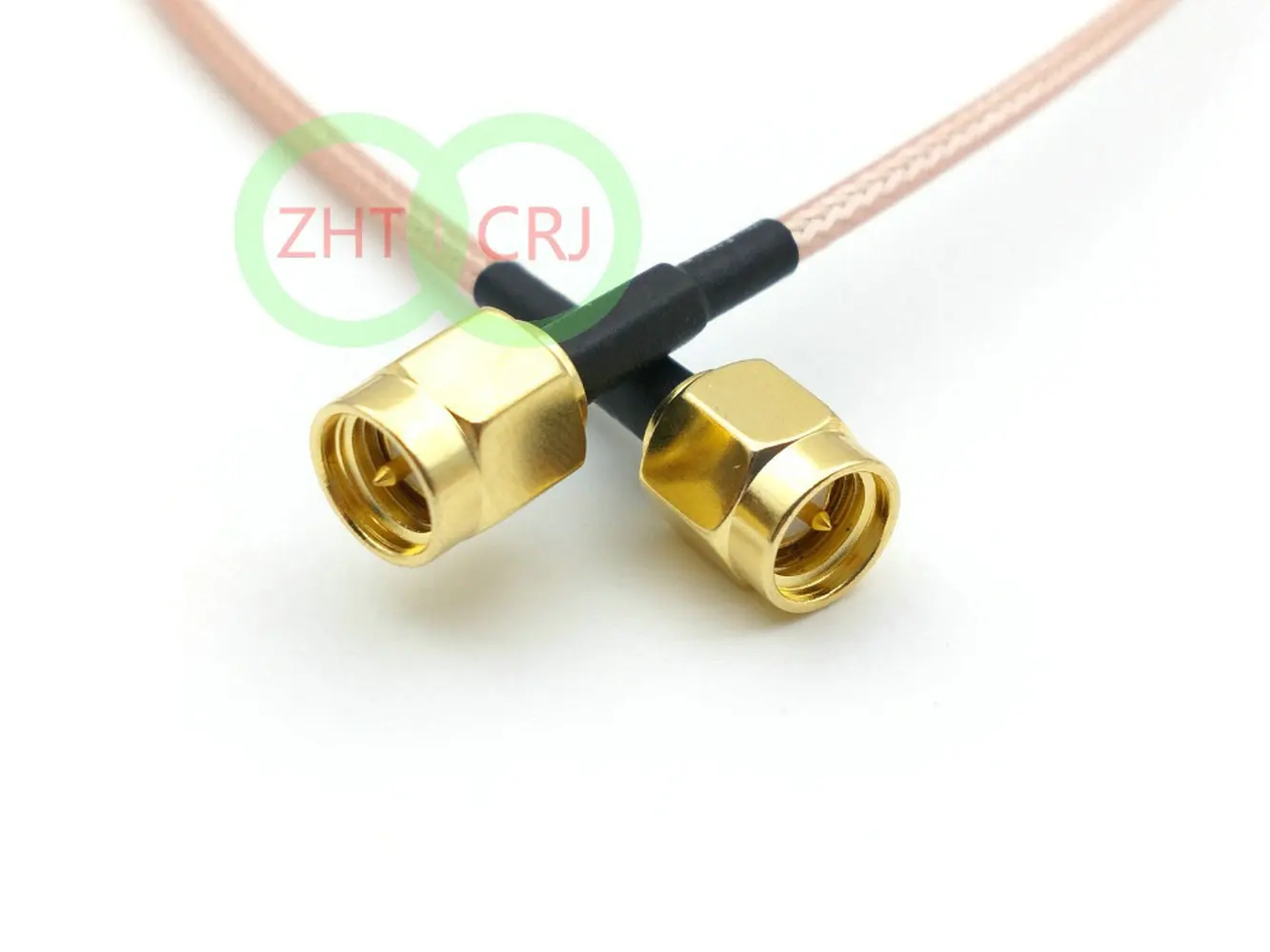 Imagem -05 - Pigtail Cabo Coaxial Jumper Sma Plugue Macho Rg178 100 Pcs rf