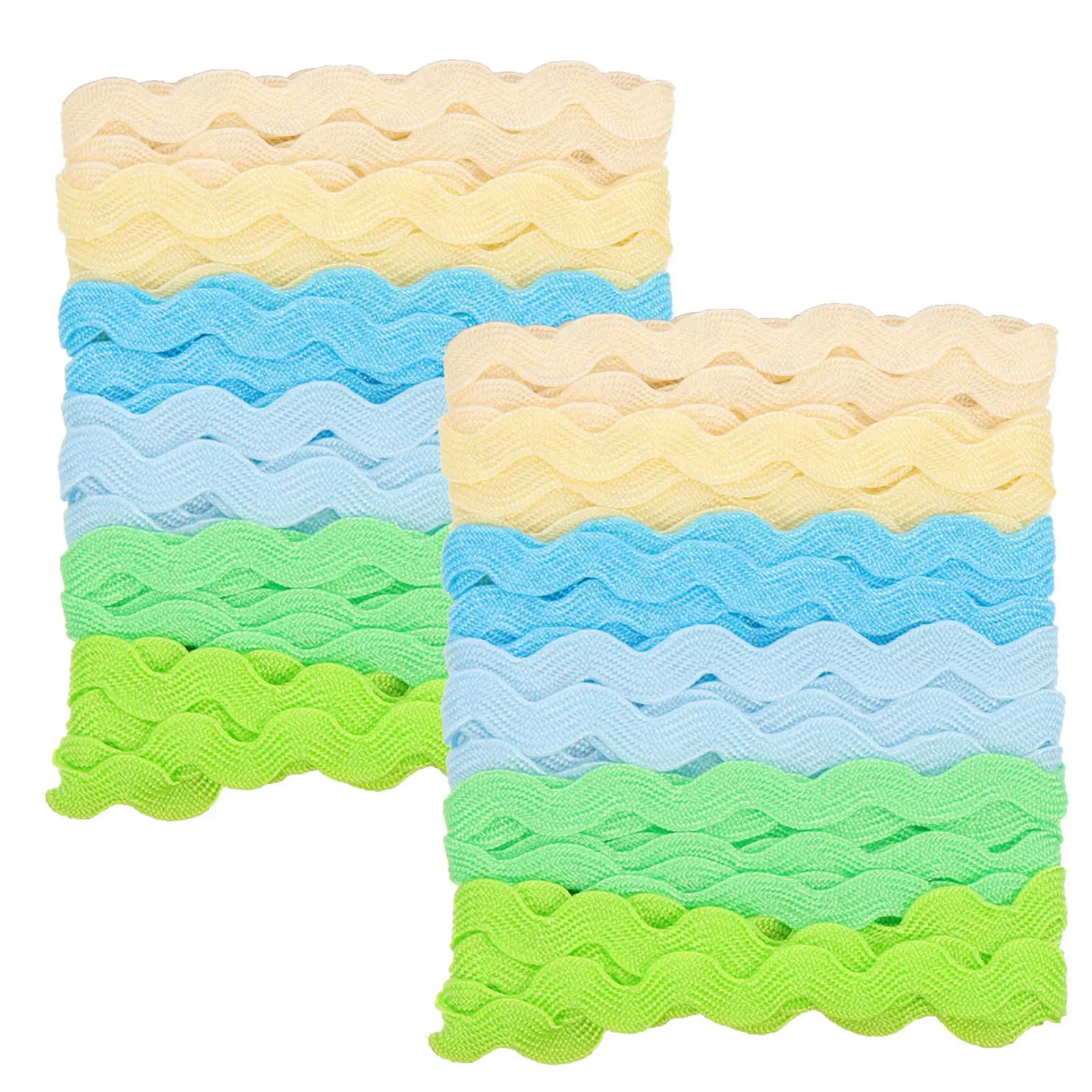 

Water Wave Edge Webbing Dress Trim Wavy Party Ribbon Decor Sewing Ribbons Gift Packing for Clothes Decoration