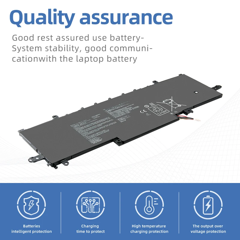 SUOZHAN C31N1841 bateria do portátil for ASUS ZenBook UX334FL UX333FAC UX433FL UX433FLC UM433DA UM433IQ UM434DA UM434IQ 11.55V