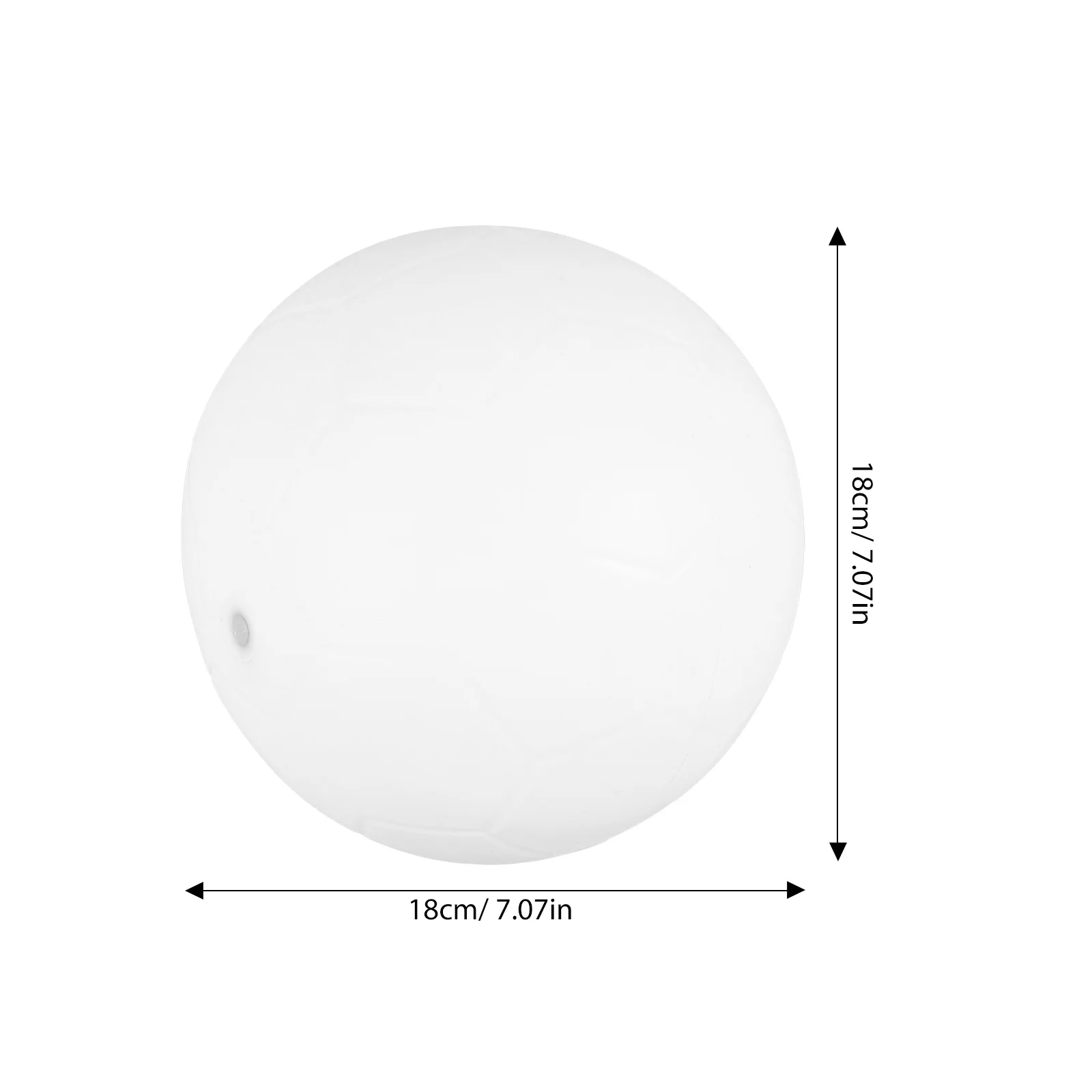 18 センチメートル白い空白の落書きサッカーボール子供 DIY 塗装可能スポーツトレーニング練習青少年ゲーム慈善寄付インフレータブル