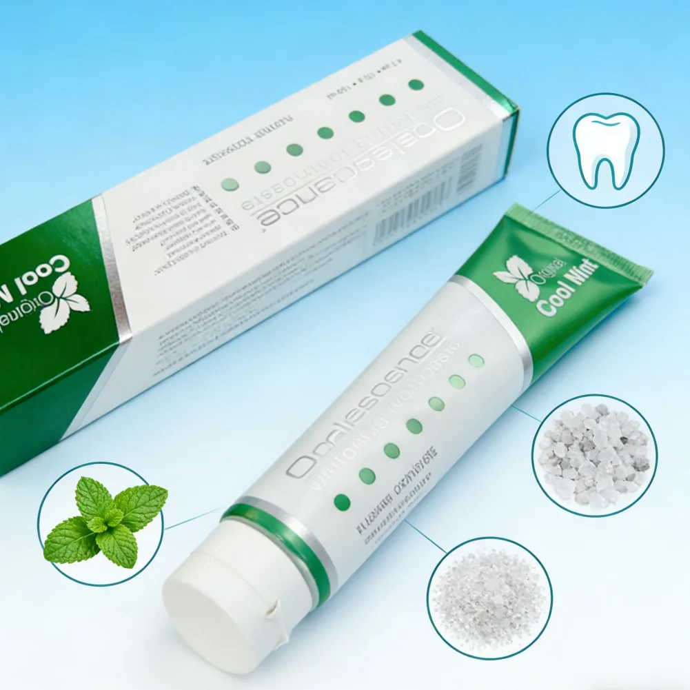 

Tooth Cleaning Brightens Toothpaste Remover Yellowing Tooth Mint Fragrance Toothpaste Fresh Oral Fresh Cleansing Care