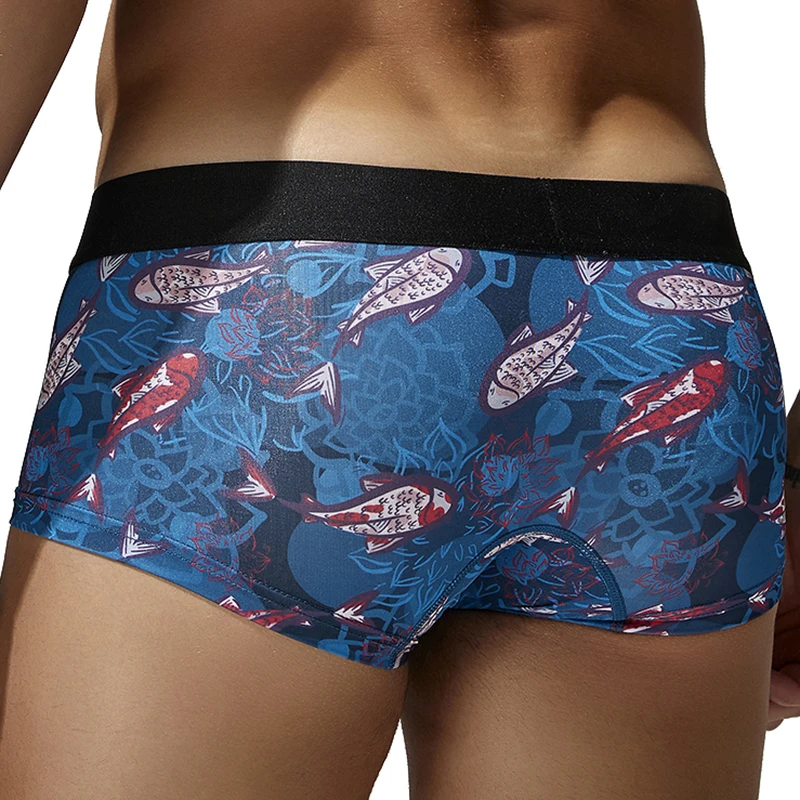 SEOBEAN New Mens Underwear Boxer Man Trunks Breathable Colorful Shorts Boxer Male Underpants