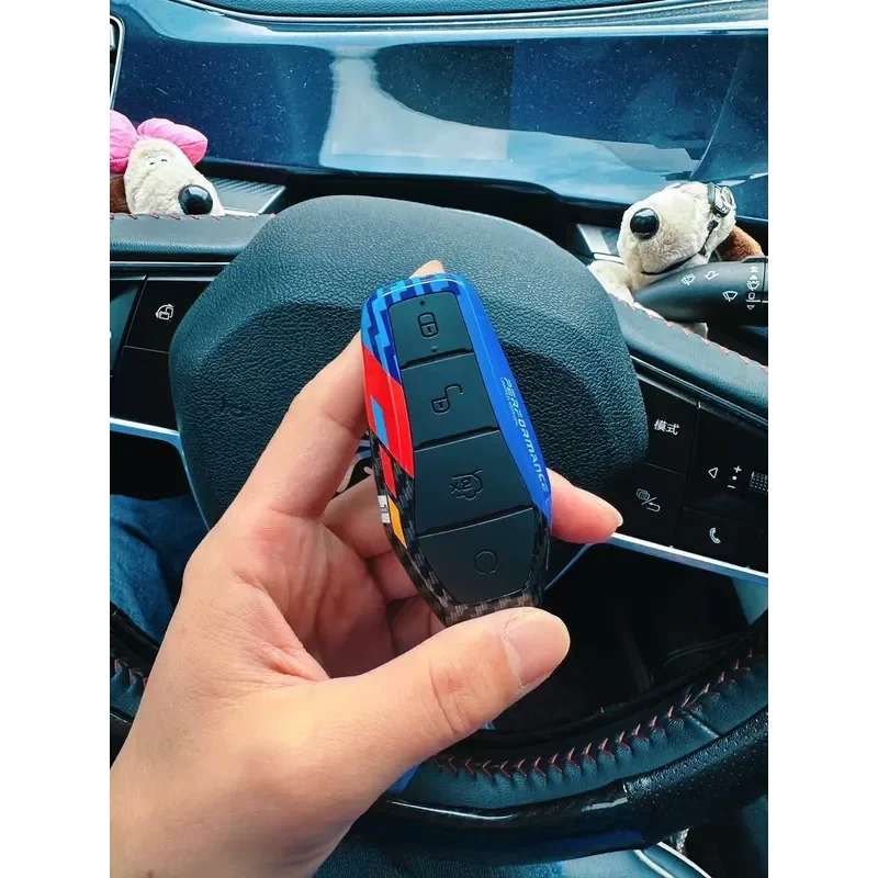 for BYD Qin Song Tang Yuan Key Set Remote Control Fob Replacement Shell Case Cover Blade