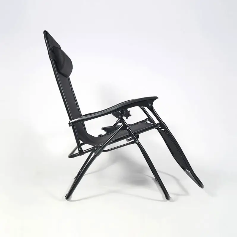 جديد جودة عالية في الهواء الطلق قابل للتعديل صفر الجاذبية حمام سباحة صالة كرسي قوي كرسي صالة قابل للطي مع وسادة #4