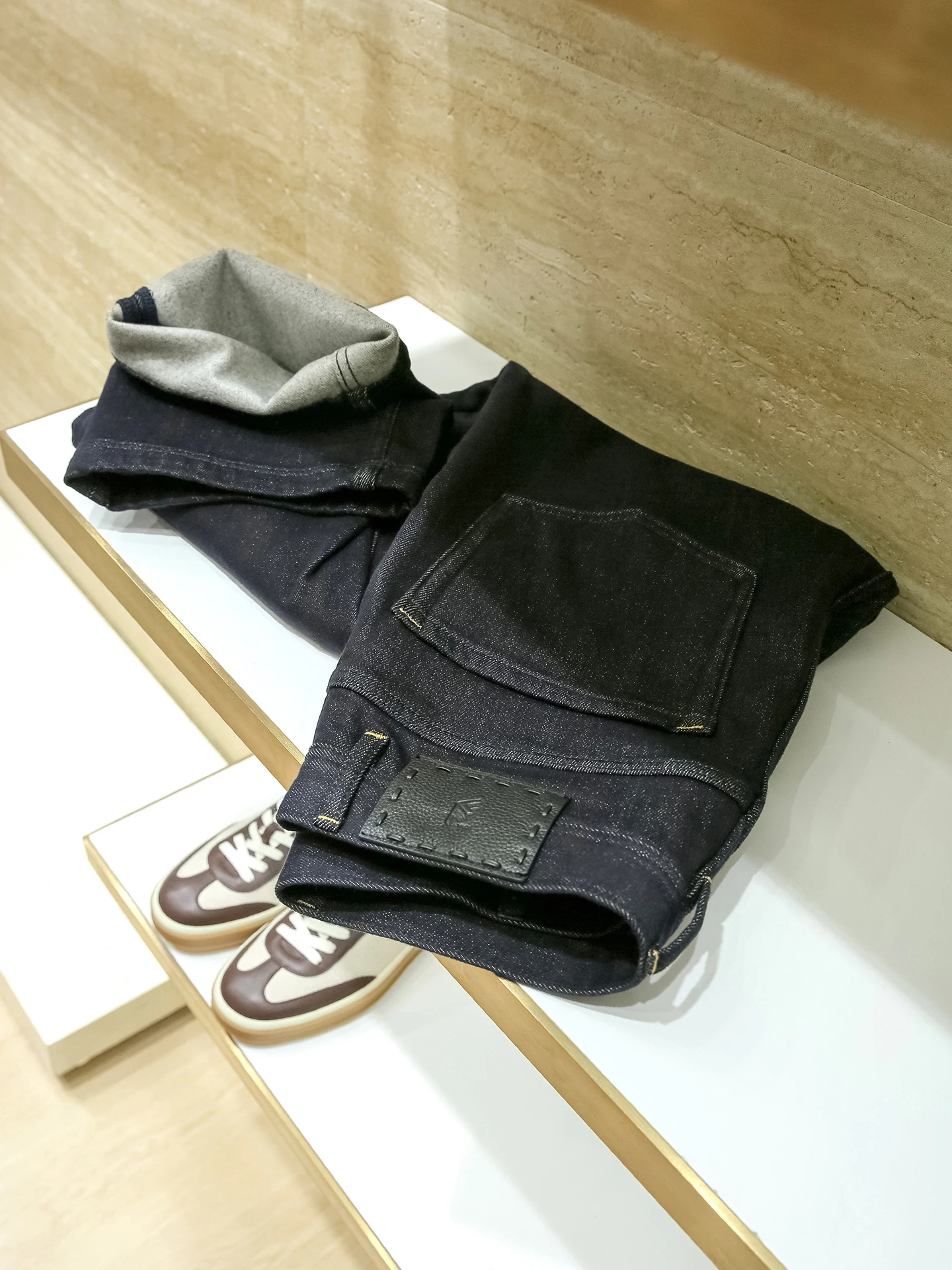 

Мужские свободные прямые джинсы с подкладкой Fce Jeans 9800 FF, версия Lenzing, смесь хлопка, теплые повседневные джинсы со средней талией на молнии Fly