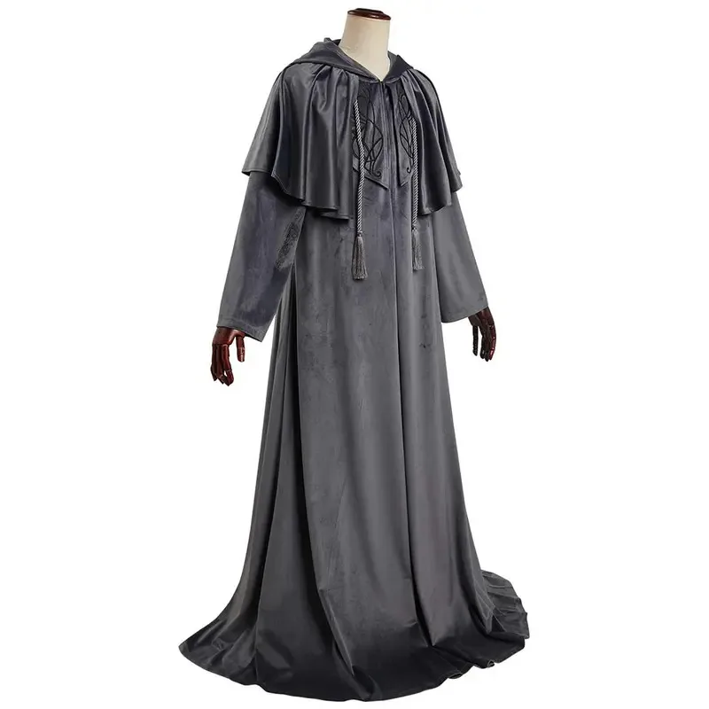 FF14 Emet Selch Cosplay Final Cosplay Fantasy XIV Costume Cloak For Men Adult Male Cape Halloween Carnival Party Roleplay Suit
