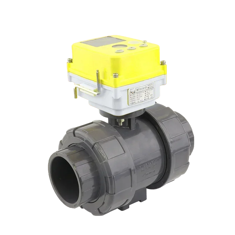 

for WiFi electric ball valve dc12v 110v 220v 240v wireless agricultural water UPVC water treatment plastic electric valve