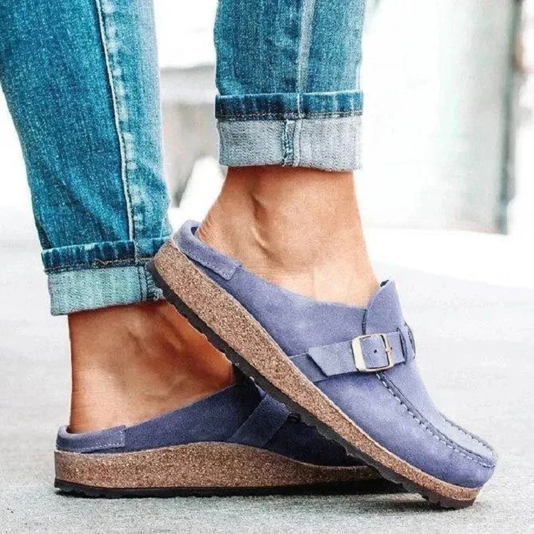 Women Loafers Retro Shoes Slip on Ladies Comfort Flats Platform Female Zapatos Mujer New Plus Size Casual Woman Summer Flat