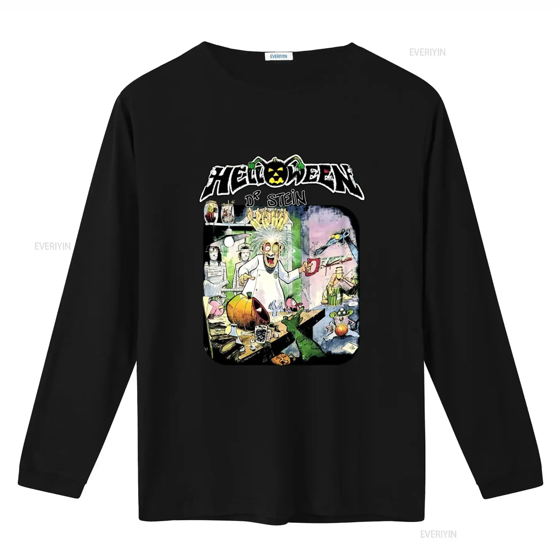 Helloween Dr Stein Halloween Horror Themed T Shirt New Official vintage Washed Comfortable Stylish Breathable Stretched