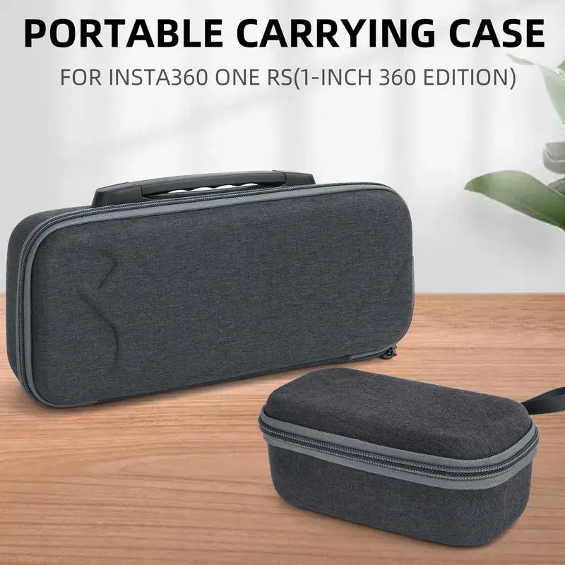 Carrying Case forInsta360 ONE RS 1 Inch Mini Panoramic Action Camera Storage Bag Anti-scratch Stand-alone Handbag Accessories