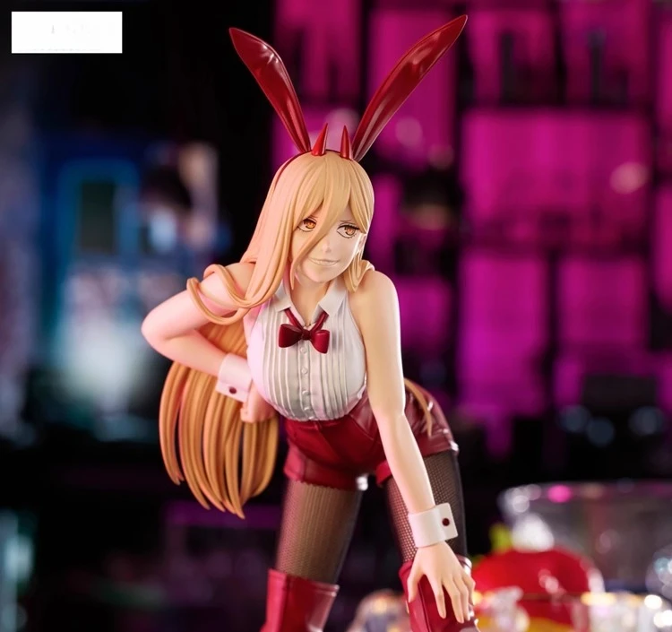 متوفر في المخزون بالمنشار رجل BiCute الأرانب بافا الأرنب فتاة الشكل مشهد الرسوم المتحركة الطرفية عمل الشكل جمع هدية #4