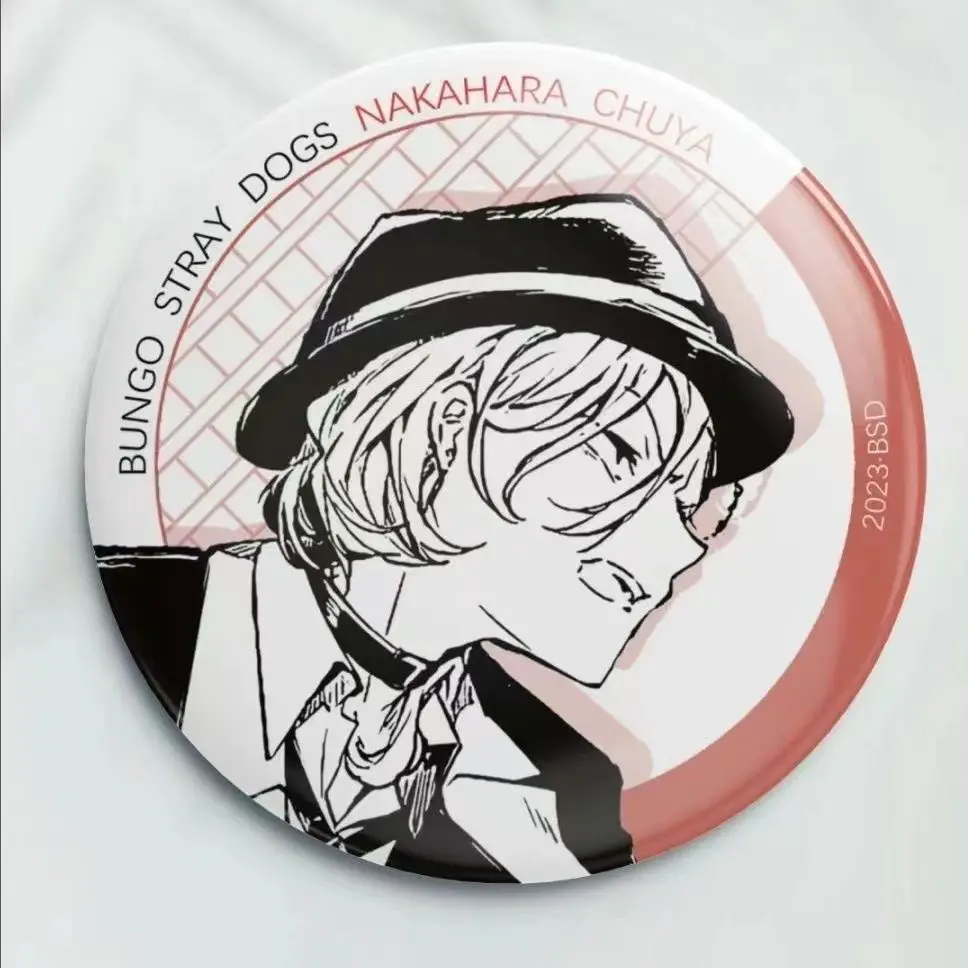 Bungo Stray Dogs Anime Peripherals Dazai Osamu Anime Derivatives Abzeichen Schmuck Nakajima Atsushi