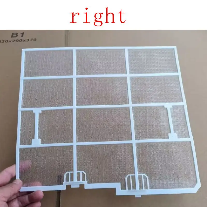 مجموعات فلتر مكيف الهواء (يسار + يمين)، مقاس 31.5X29 سم، لـ Kelon/Hisense/Whirlpool 1-1.5HP، قطع غيار الأجهزة المنزلية