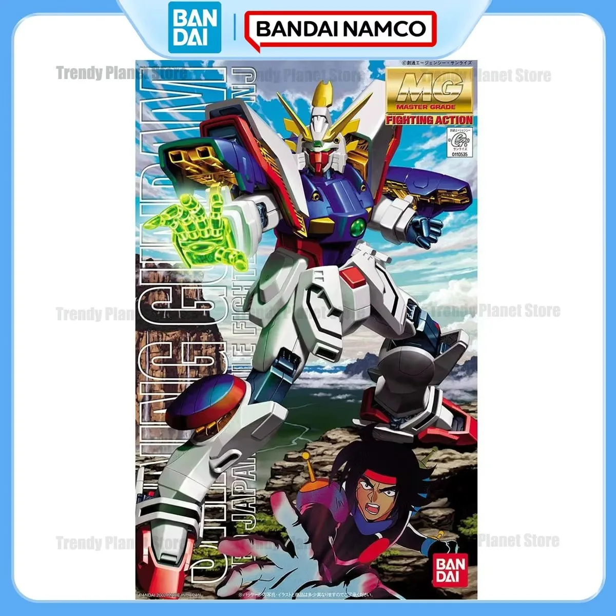 

Конструктор Bandai MASTER GRADE (MG) 1/100: GF13-017NJ Shining Gundam - G Gundam, сборная модель, оригинальная коробка, в наличии