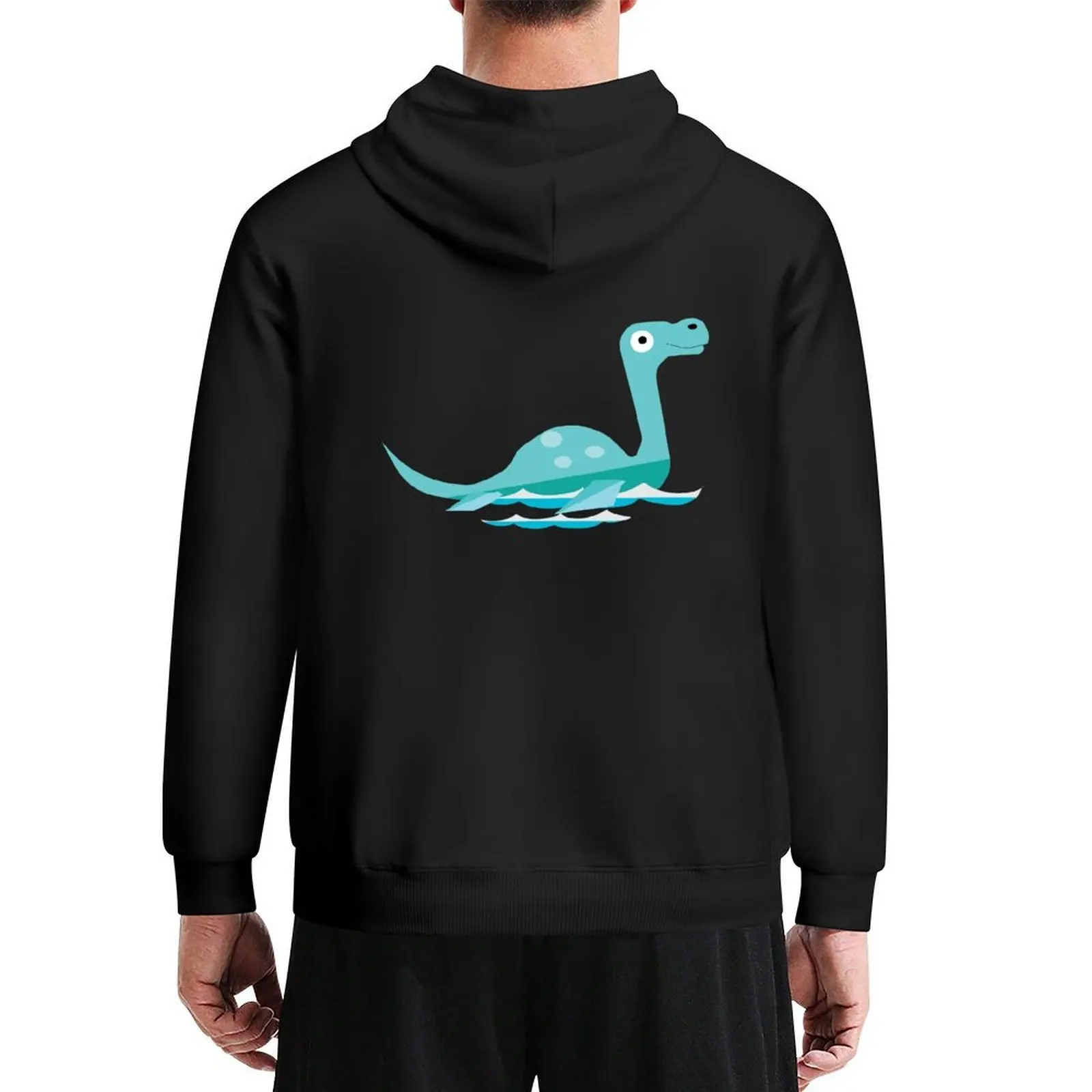 

Elasmosaurus or Nessie Hoodie blouse men's clothing mens clothing japanese style anime hoodie