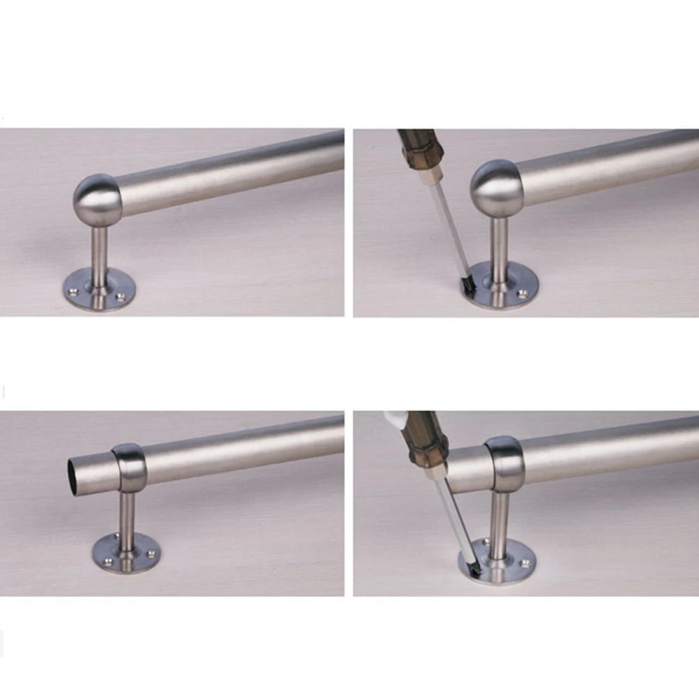 

2 Pcs Suspension Rod Thickened Stainless Steel Hanging Seat Drying Adjustable Closet
