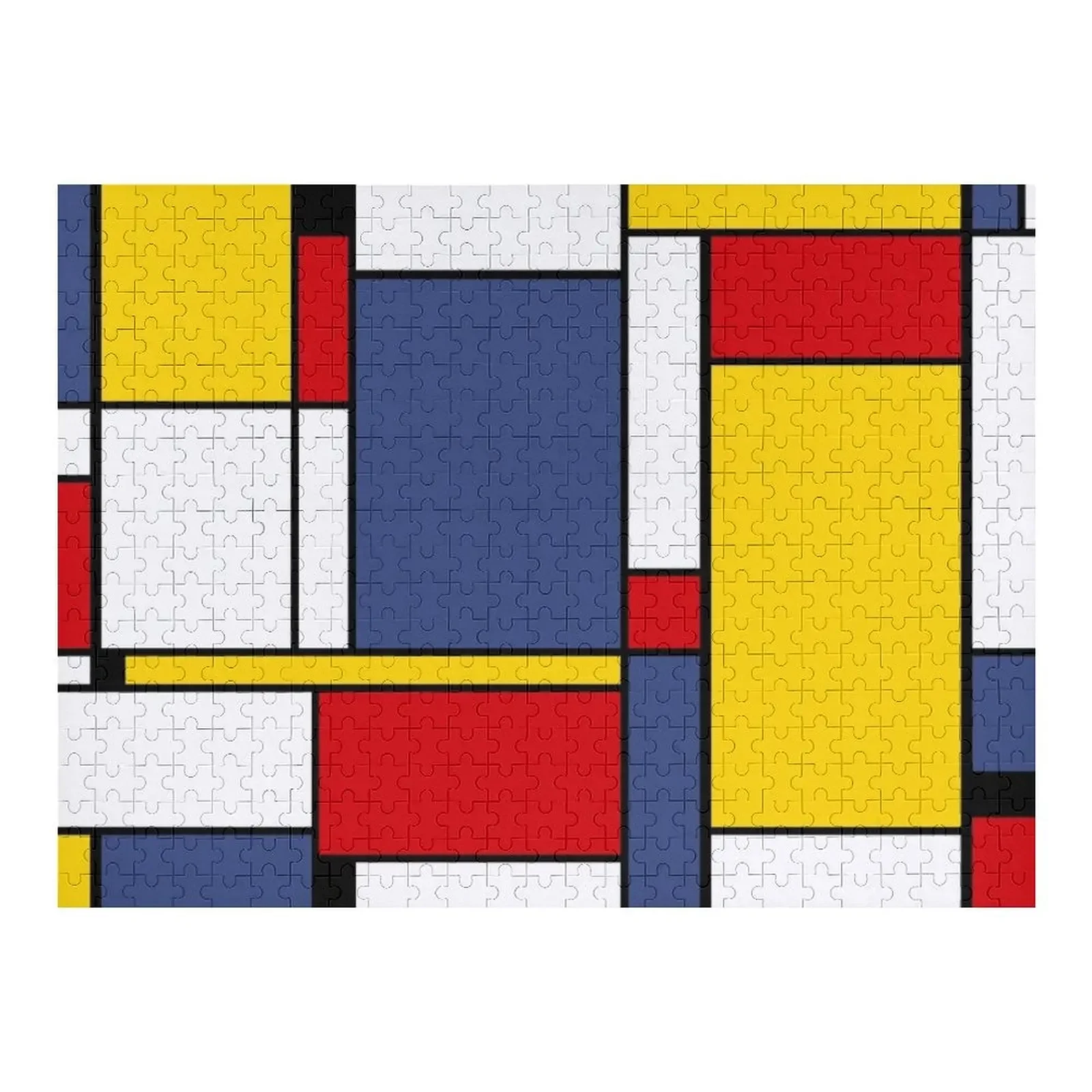 

Mondrian художественный пазл для детей деревянный подарок деревянный пазл с именем