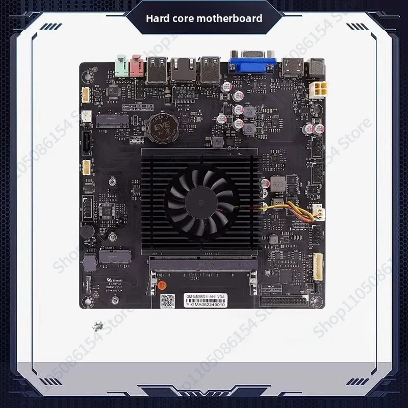 Mini main board 11th generation quad-core ultra-thin all-in-one machine main board supports M2 industrial control industry