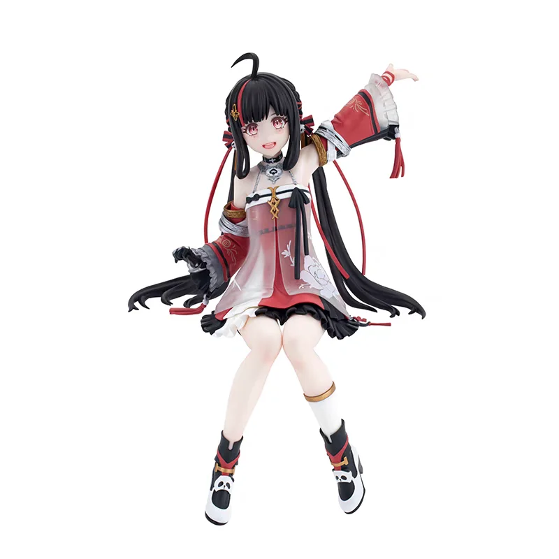 In Voorraad FuRyu Originele GRIJZE RAVEN: PUNISHING Pu Lao Hua Zhong Instant noodle druk PVC Figuur Anime Action Model Speelgoed Gift