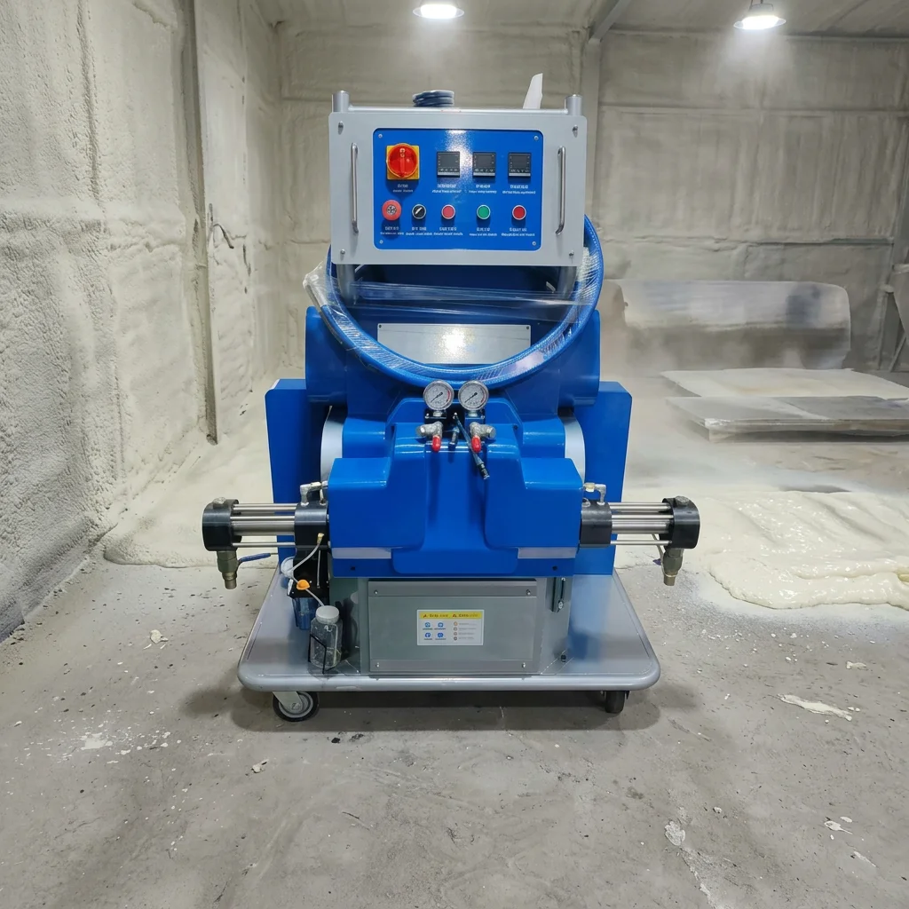 V8 Industrial Use Hydraulic Drive Polyurea Polyurethane PU Foam Spray Machine In Stock