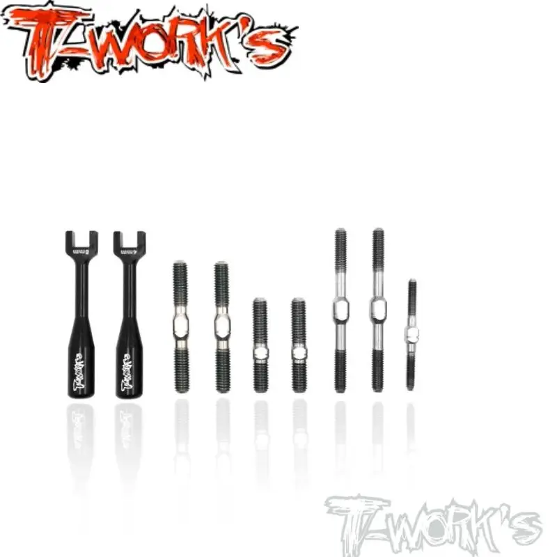 Original T works TB-097 64 Titanium Turnbuckle Set For Kyosho MP9 TKI4,GT3,MP9e EVO Rc part