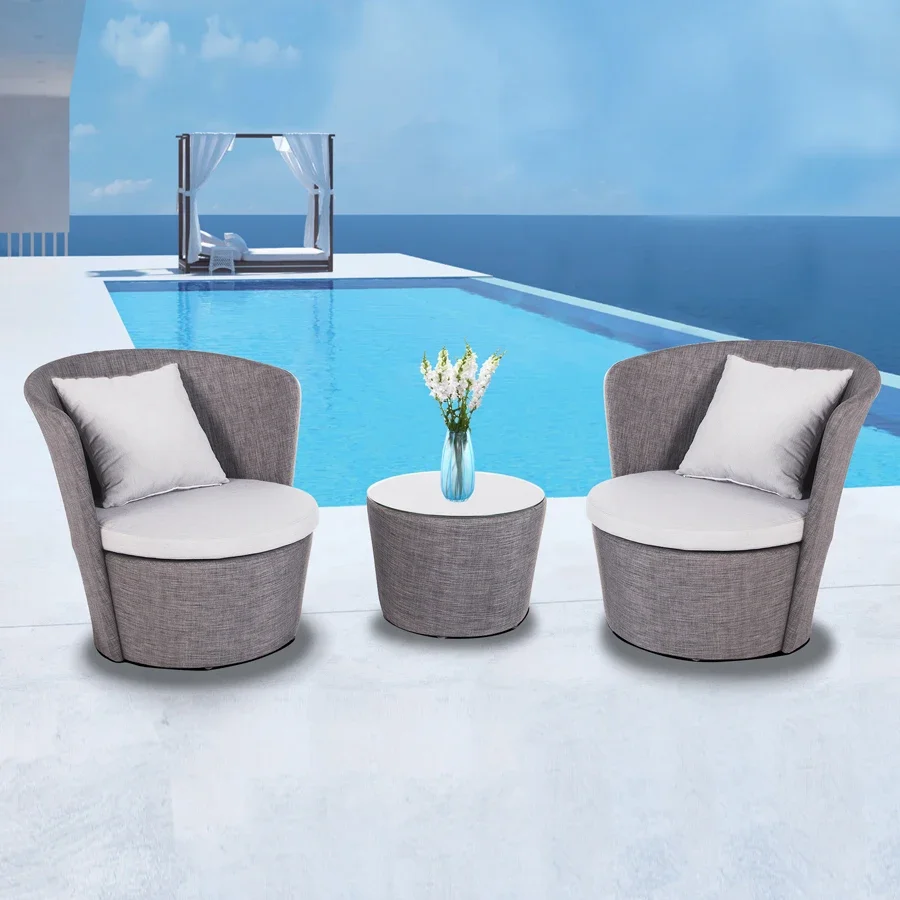 Outdoor Patio Contract Commercial Garden Furniture Chair Set For Hotel Restaurant Designer