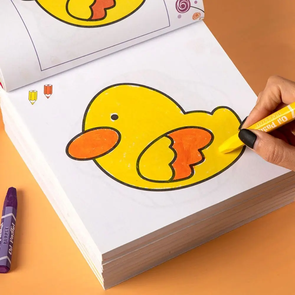 

160 Page Children's Painted Painting Book Early Education Enlightenment Baby Picture Book Stationery Doodling Coloring Book