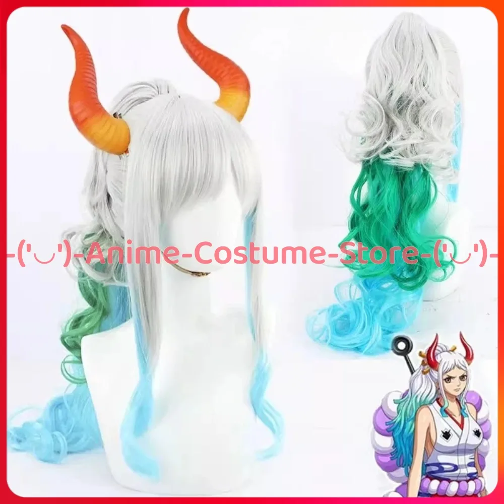 

OP Yamato Косплей Парик Аниме Игровой Персонаж Хэллоуин Карнавальный Костюм Парики Термостойкие Синтетические Волосы