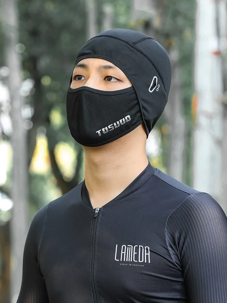 AliExpress NONE TOSUOD Summer Cycling Head Cover Breathable Sweat Releasing Bike Motorcycle Face Mask With Eye Holes For Biking Hiking Trekking