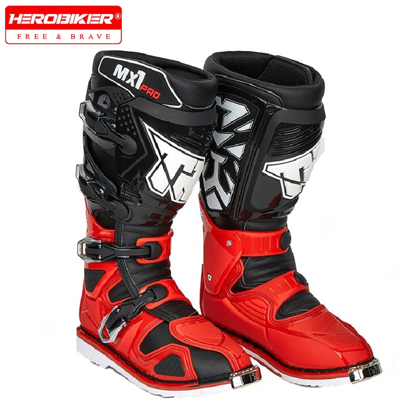 Off-road Boots Motorcycle Riding Protection Boots Protective Equipment Anti Fall And Wear-resistant Motocross Boots