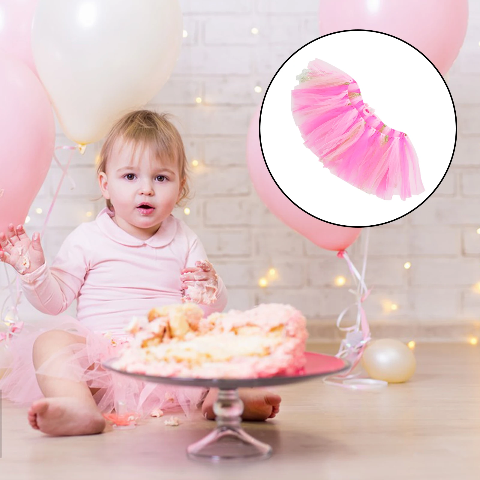 

High Chair Skirt high chair tutu high chair tutu skirt Tutu Skirt for High Chair High Chair Decoration