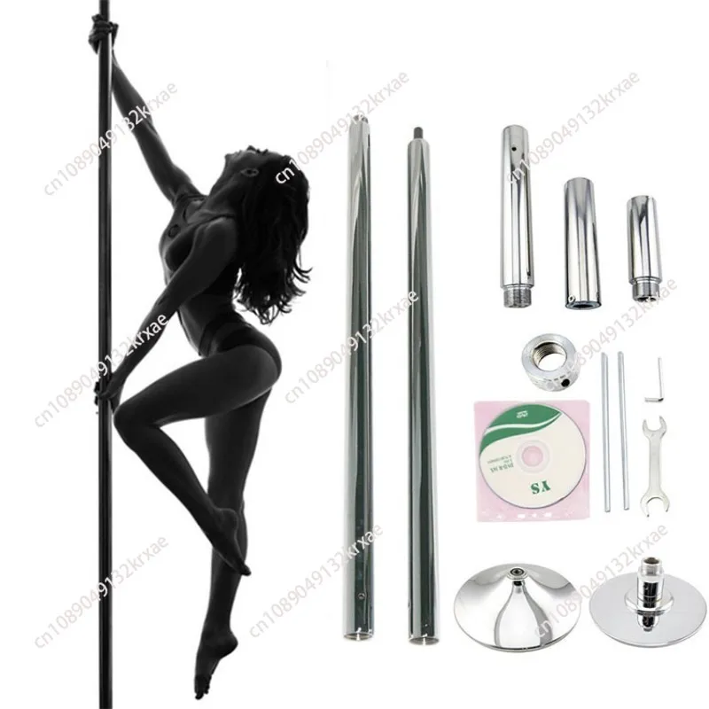 Adjustable height pole dance rotating fixed dance tube dance pole fitness pole equipment