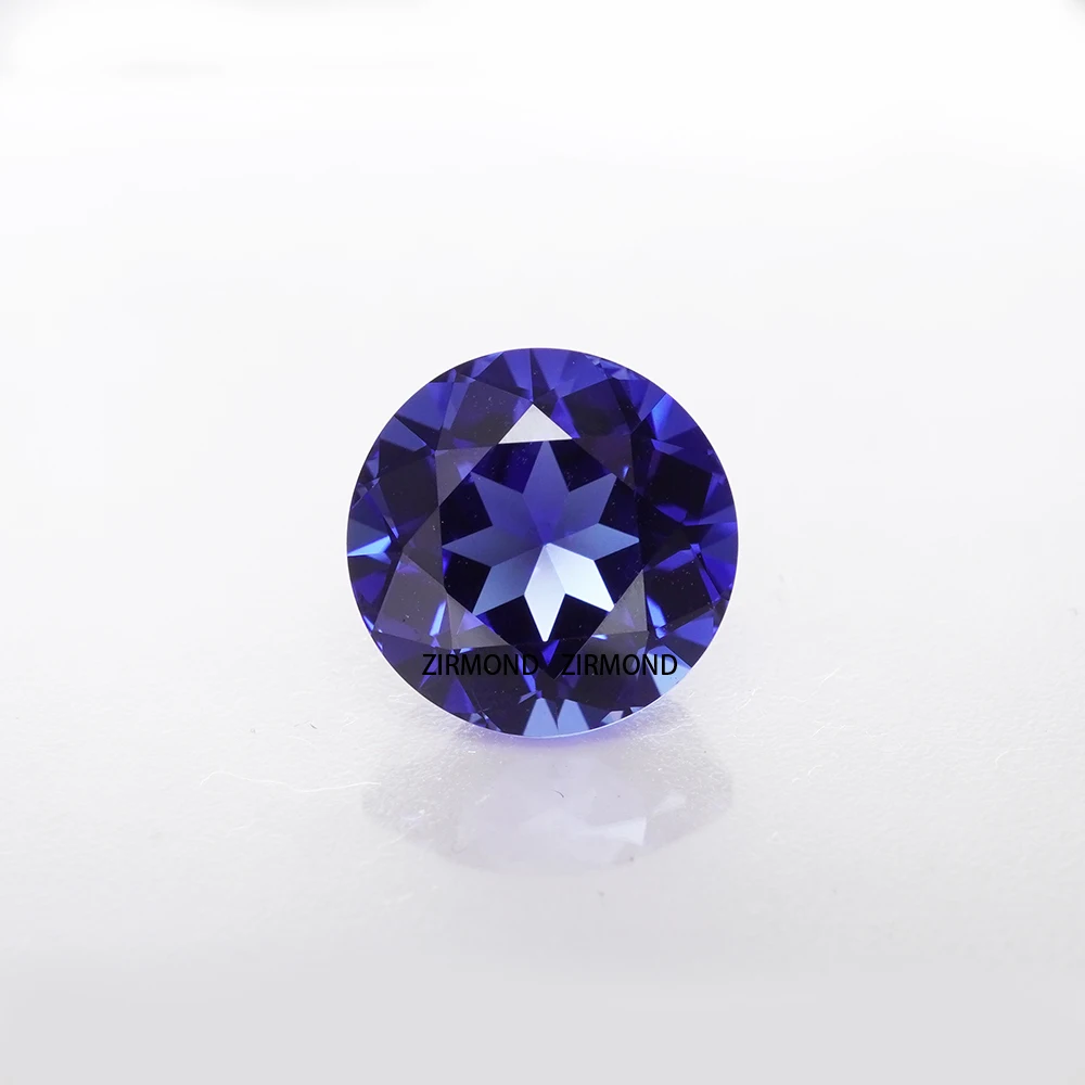 

Lab Grown Sapphire Royal Blue Round Shape 3.5-16.0mm Loose Gemstones for Diy Jewelry Making Material Selectable AGL Certificate