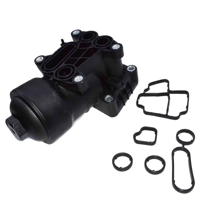 

03L115389H Oil Radiator Oil Filter Housing With Gasket Oil Compartment Automotive Parts For Skoda 1.6 2.0 TDI-A0