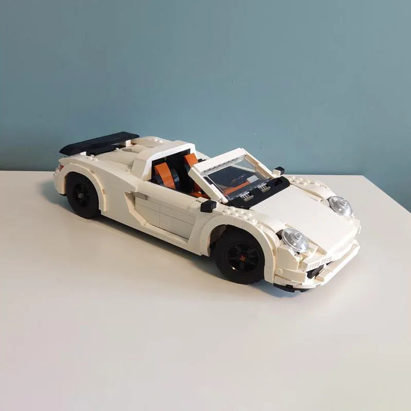 NEW Creative Expert MOC Carrera GT Roadster 10295 MOD Convertible Sports Car Building Blocks Assembled DIY Bricks Toys