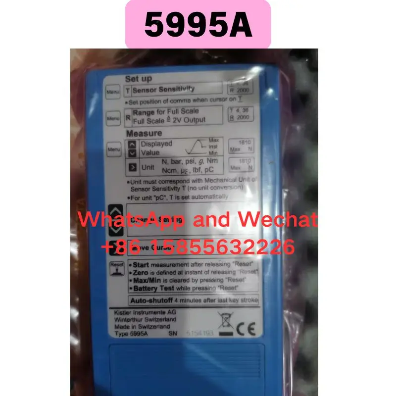 Brand new original imported 5995A Charge amplifier Fast delivery