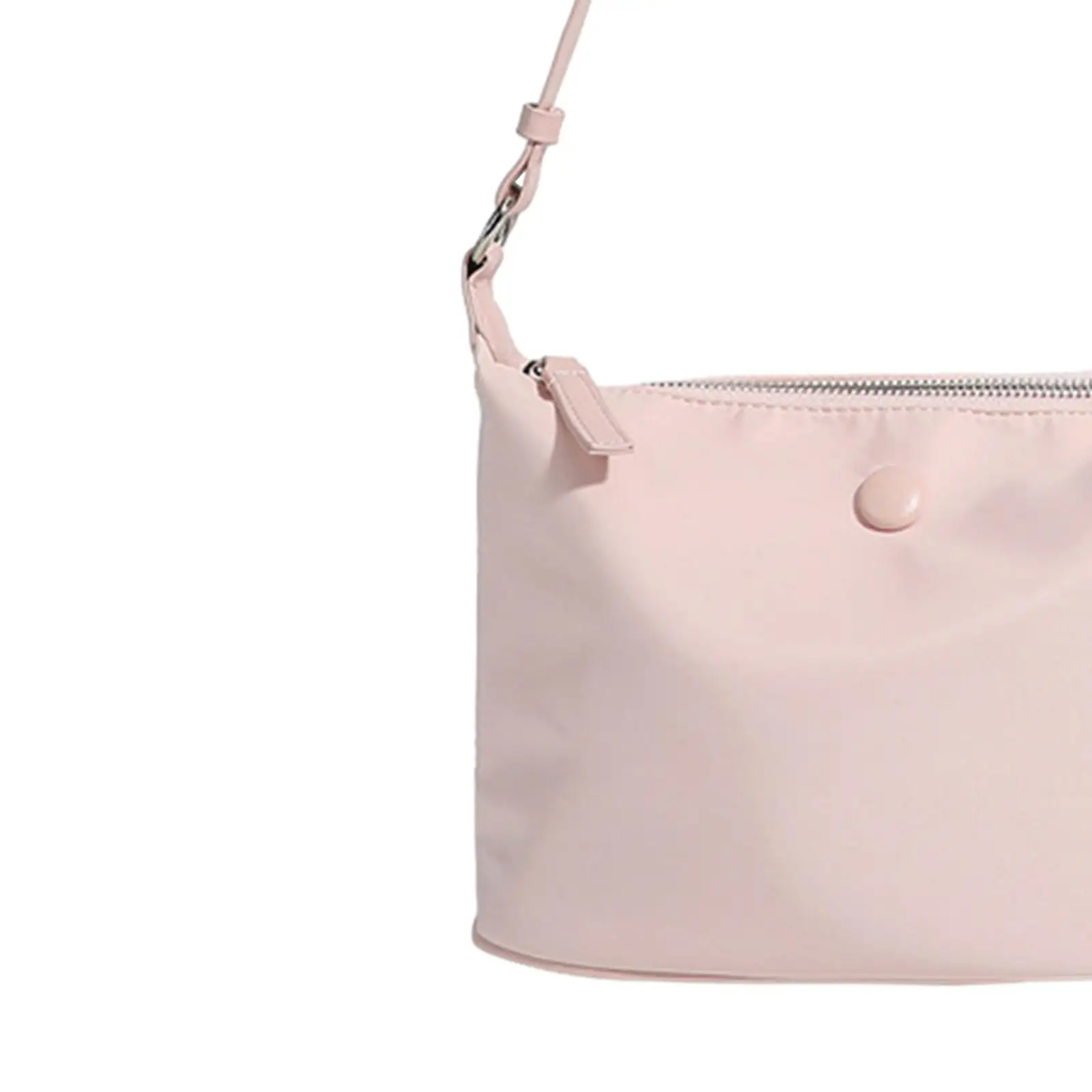 

Women Shoulder Bag Elegant Stylish Nylon Tote with Zipper Closure Pouch