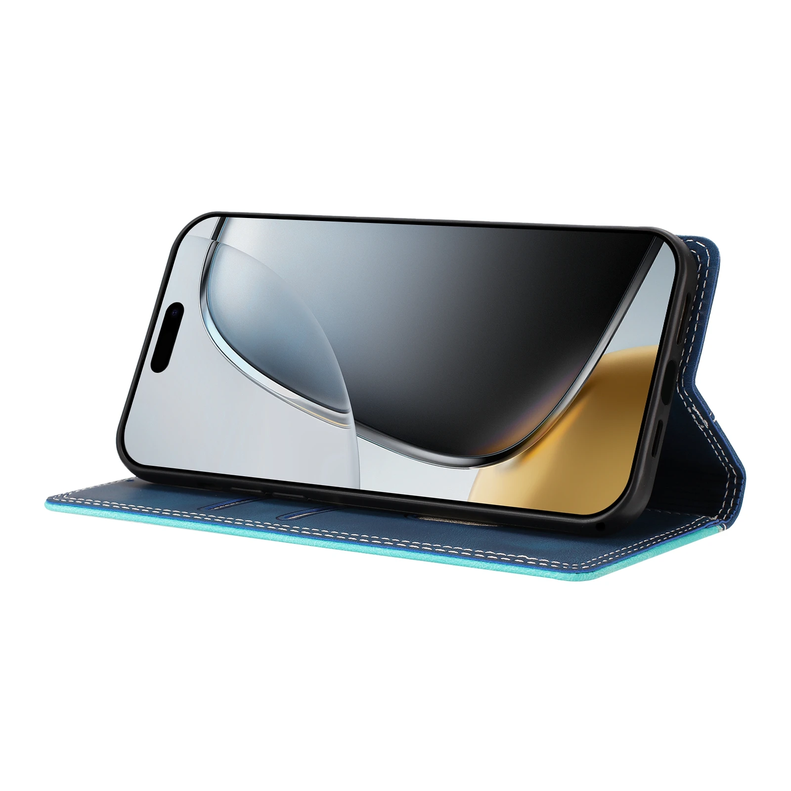 لصق حافظة جلدية مغناطيسية لهاتف Funda Xiaomi Redmi 15 15C 14C 13C 12C A5 Xiaomi Note 15 14 13 12 Pro Plus حافظة غطاء هاتف قابل للطي