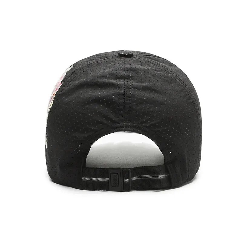 Summer Quick Dry Baseball Cap Men\'s and Women\'s Flower Sun Hats Printed Chinese Style Floral Sun Hats Outdoor Hats