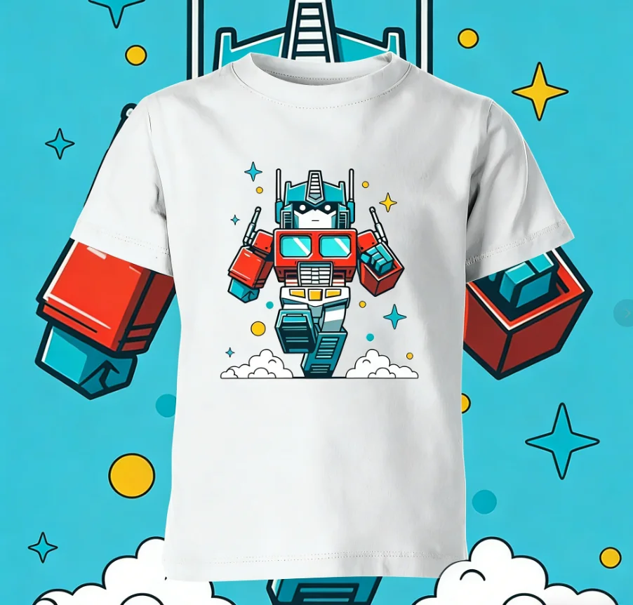 

Трансформеры 2025-26, летняя детская футболка унисекс с графическим принтом из 100% хлопка Hasbro, дышащая повседневная свободная футболка Y2k.