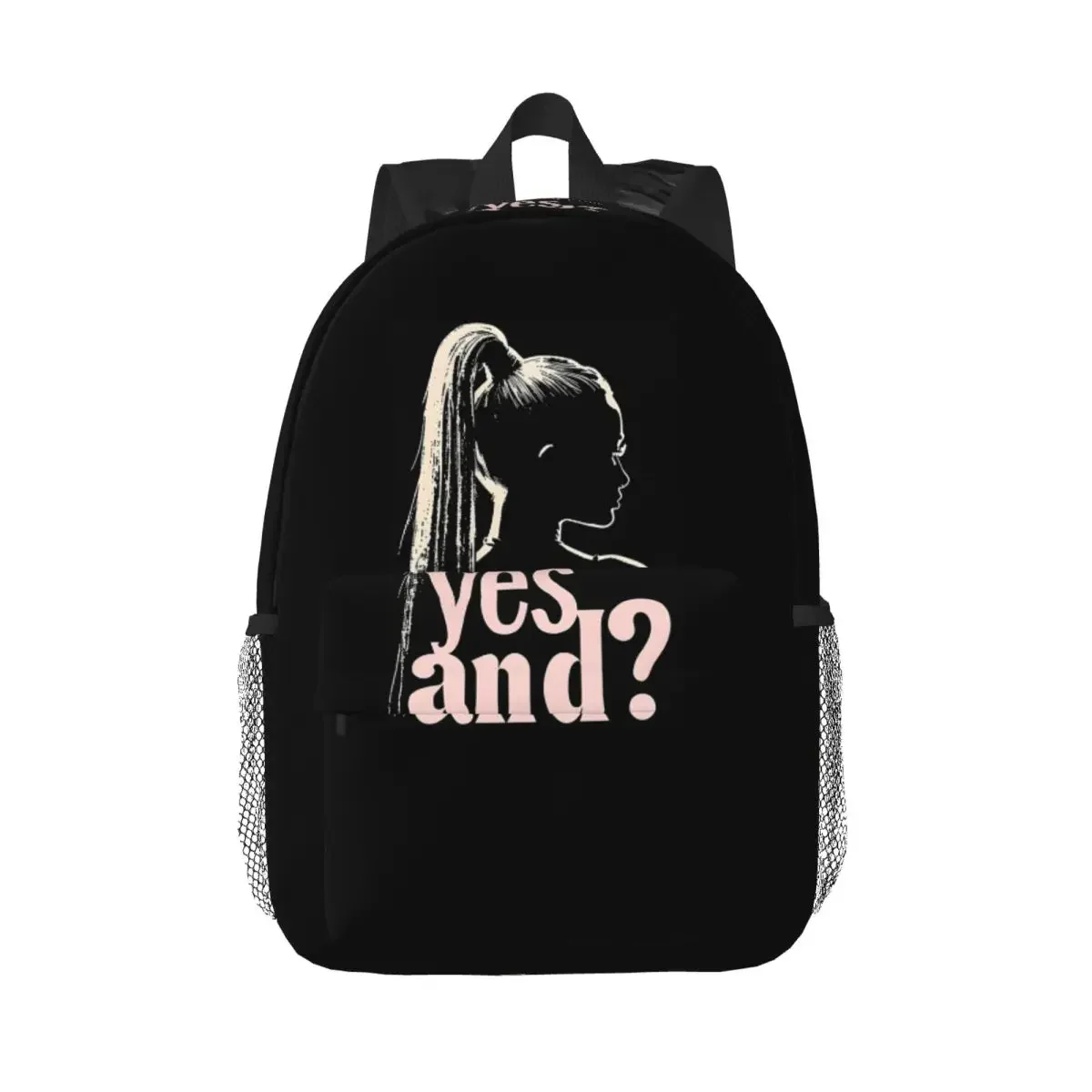 

Ariana Grande Singer Yes And Merch Songs Backpack Hot Sale Daypack Boys Girls BookBag Shoulder Bags for Men Women School Bag