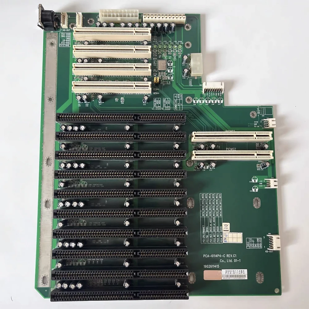 PCA-6114P4-C Rev.C1 For Advantech Industrial Computer Backplane