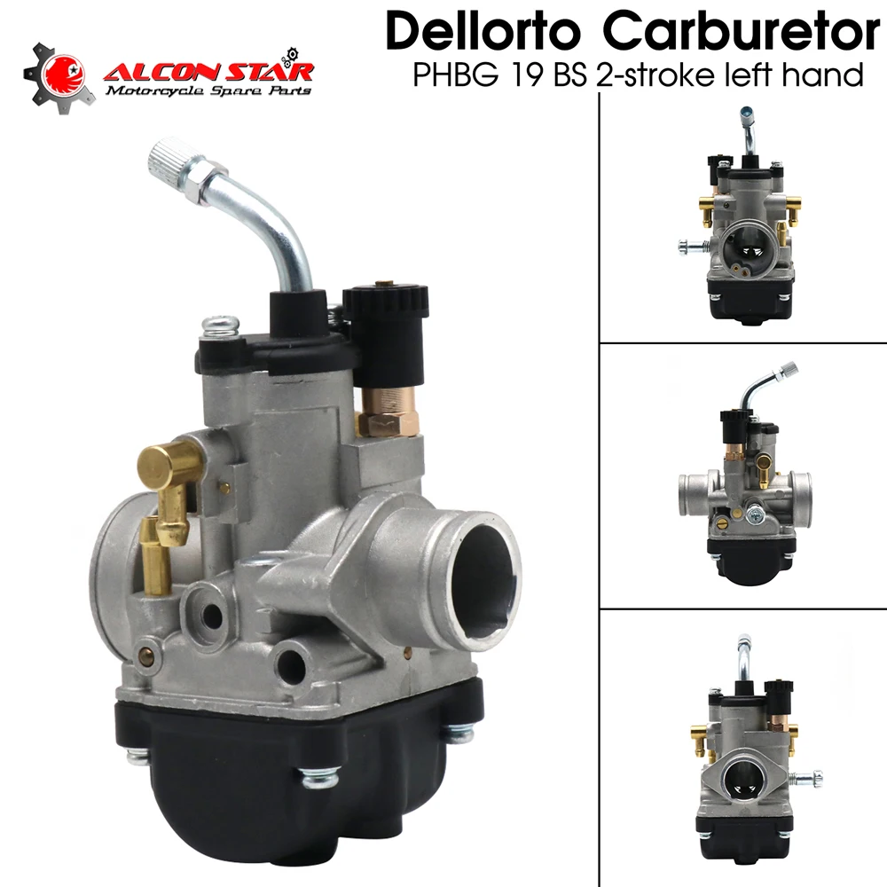 Carburador Alconstar 19mm R2509 Dellorto PHBG 19 BS para motos Dirt Pit Bike, carburador Dellorto para motocicletas.