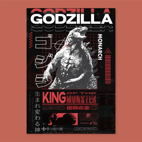 10 best sales गॉडज़िला पोस्टर - №10