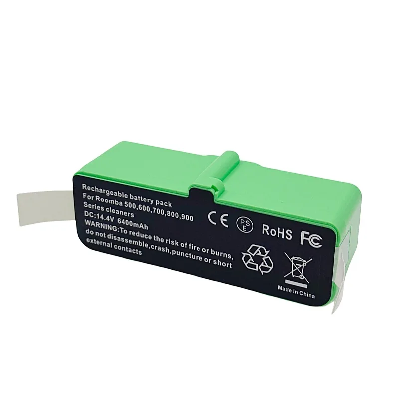 In Stock 5200mAh 14.4V Lithium Battery for IRobot Roomba 5/6/7/8/9 Series Robot Vacuum Cleaner Pour Nettoyeur Power Battery