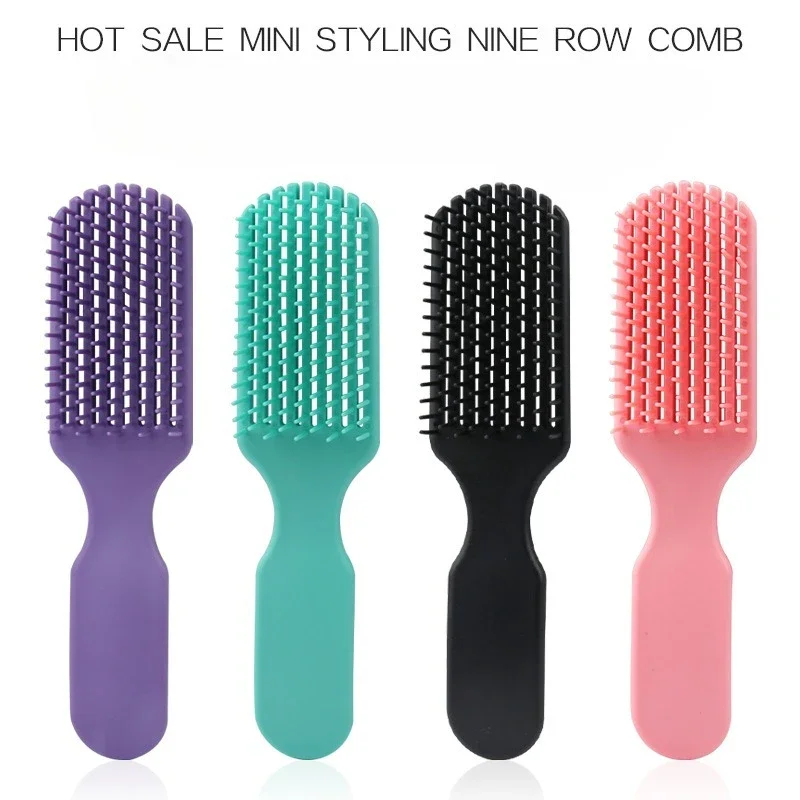 Salon Haar Kamm Belüfteten Kamm Hohl Pinsel Anti-tangle Rippe Kamm Anti-statische Massage Haar Kamm Nass Trocken Dual zweck Kamm Werkzeuge