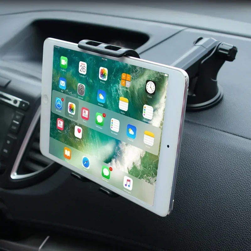 Tablet Phone Holder Mount in Car for Samsung Galaxy Z Fold 4 3 2 IPhone IPad Mini Air Car Sucker Phone Stand Expansion Holders