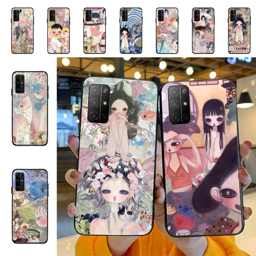 S-Selling Aya Takano Phone Case For Huawei Honor 10 lite 9 20 7A 9X 30 50 60 70 pro plus Soft Silicone Cover