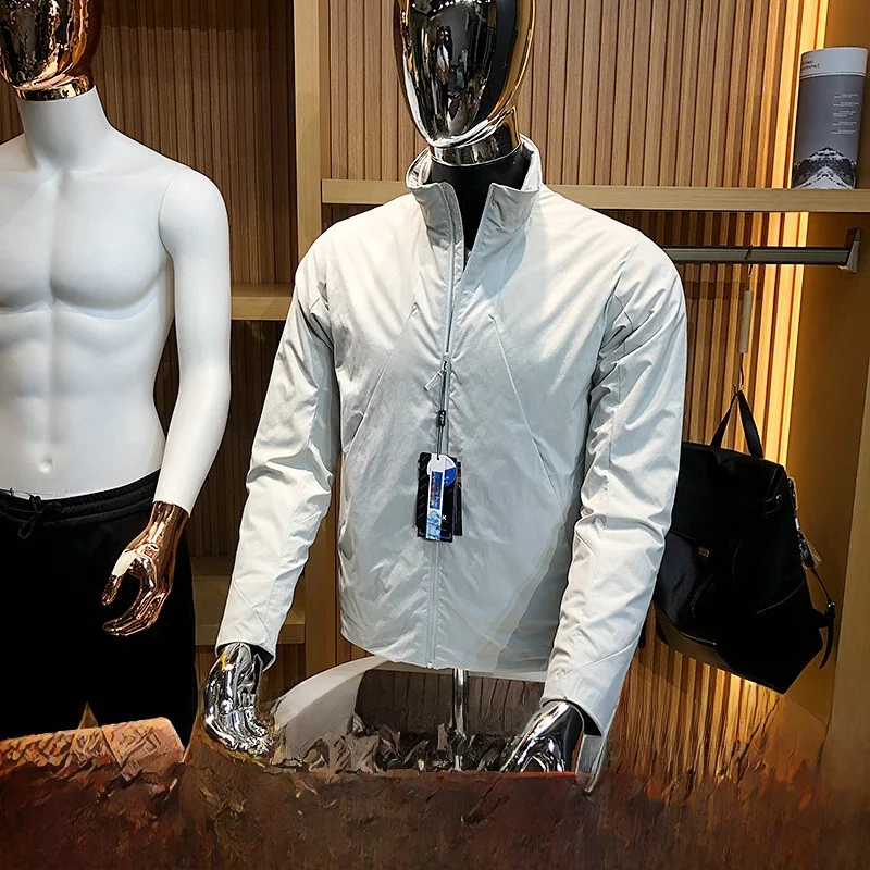 

Сказочный легкий хлопковый трендовый воротник-стойка, ветрозащитное новое поступление, молодежное трендовое пальто со стойкой M