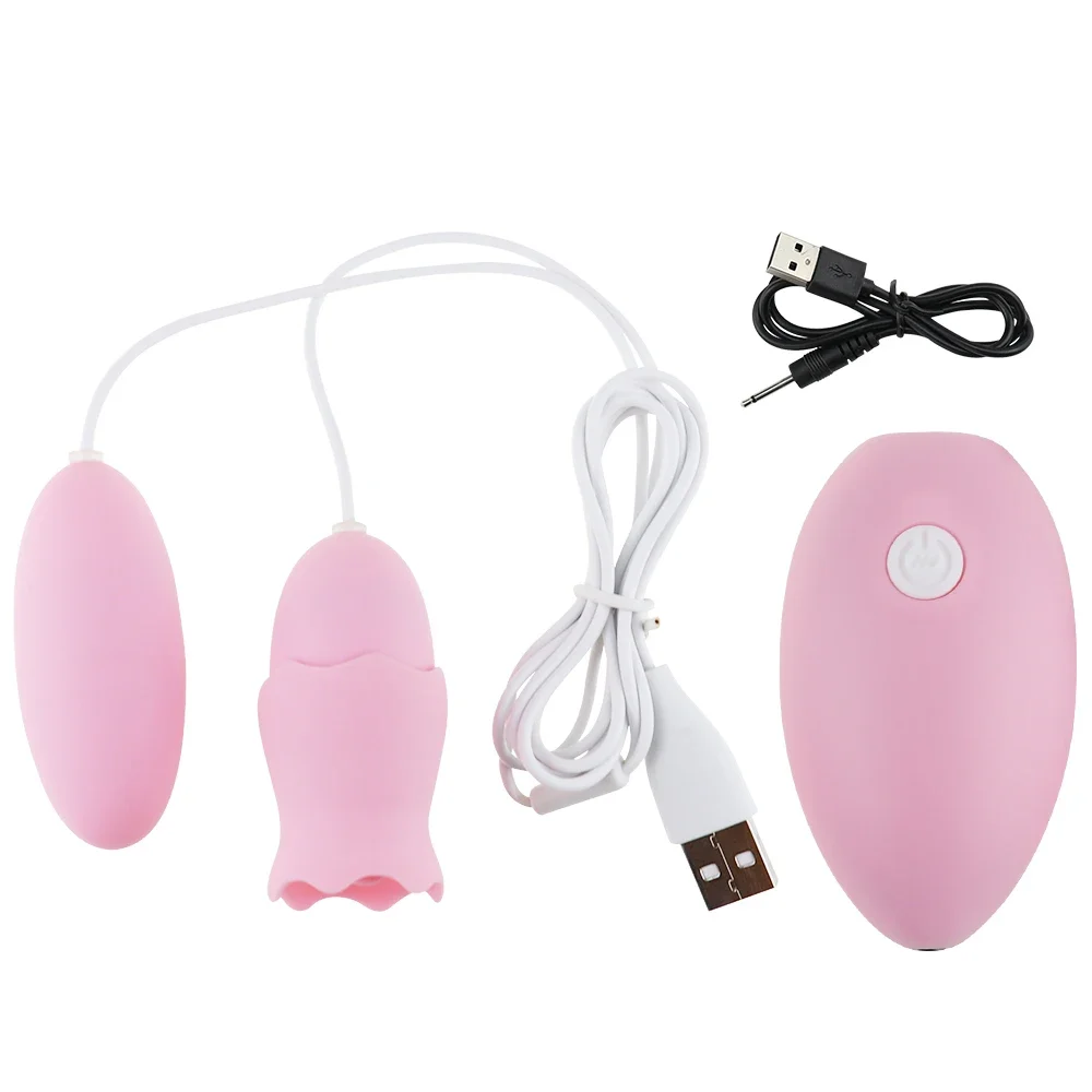 Multi-speed Tongue Oral Licking Vibrator USB Vibrating Egg G-spot Vagina Massage Clitoris Stimulator Sex Toys for Women Sex Shop